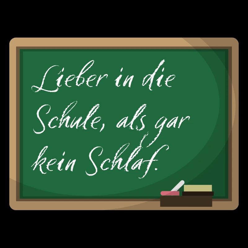 Lieber ein bisschen Schule als gar kein Schlaf