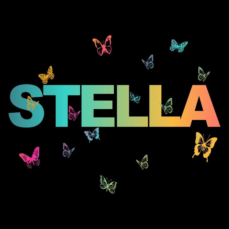 Stella - Joli nom avec papillons
