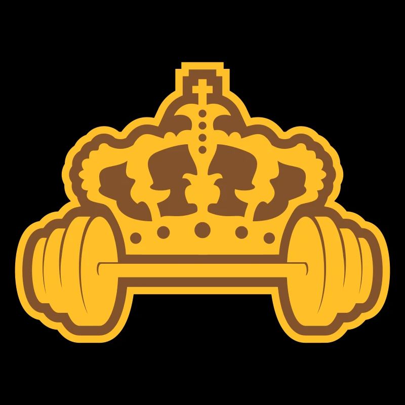 Conception du logo Krone Dumbbell