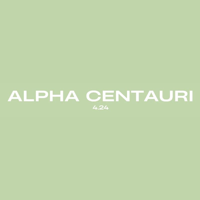 Alpha Centauri 4.24 Blanc
