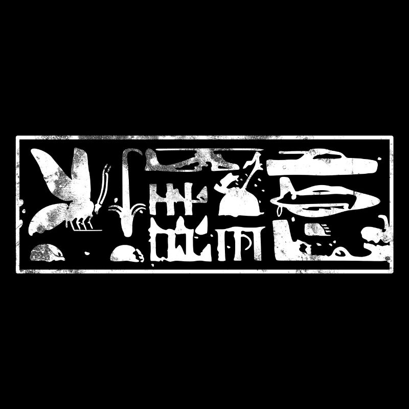 Les hiéroglyphes techniques d'Abydos