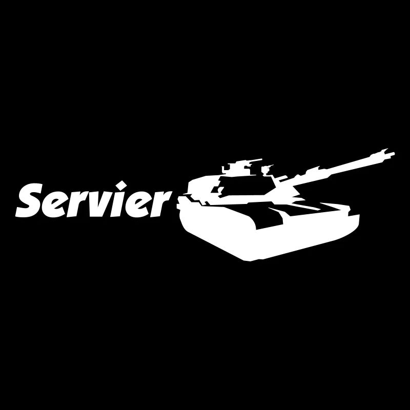 Servier Panzer - für Kellner Kellnerin