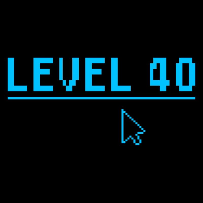 40th Birthday Level 40 Gift