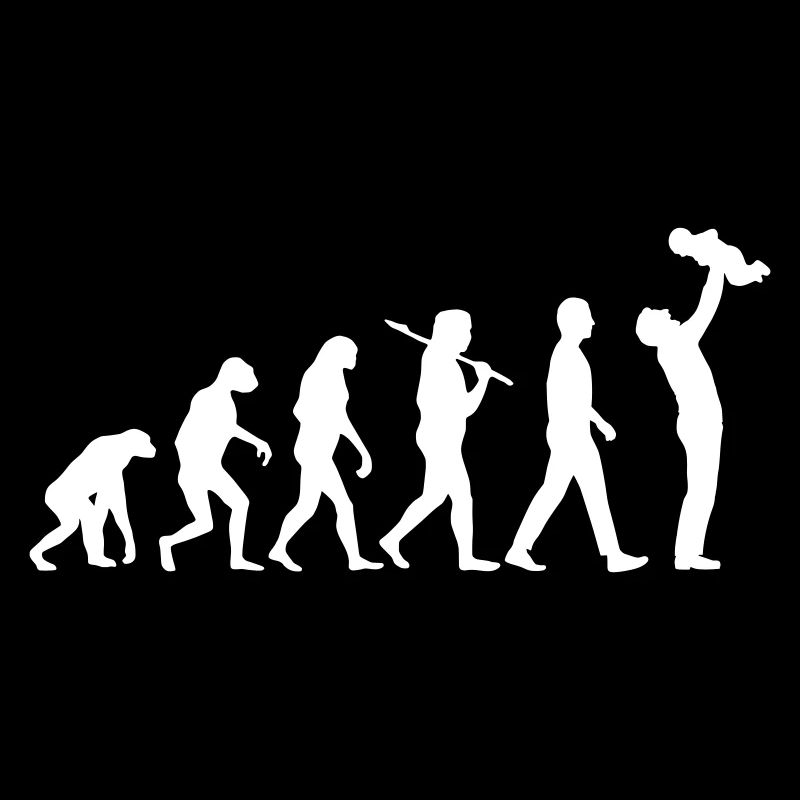 Papa Père Evolution - Changement de couleur possible