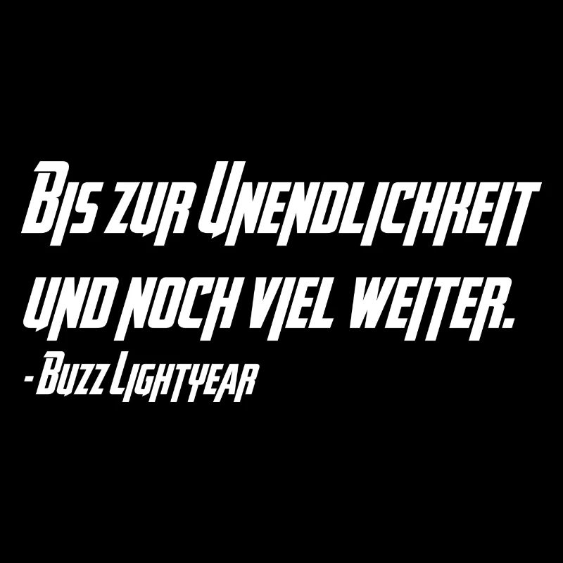 Bis zur Unendlichkeit