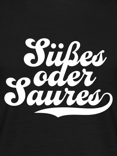 Süßes oder Saures