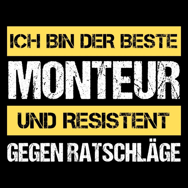 Resistenter Monteur