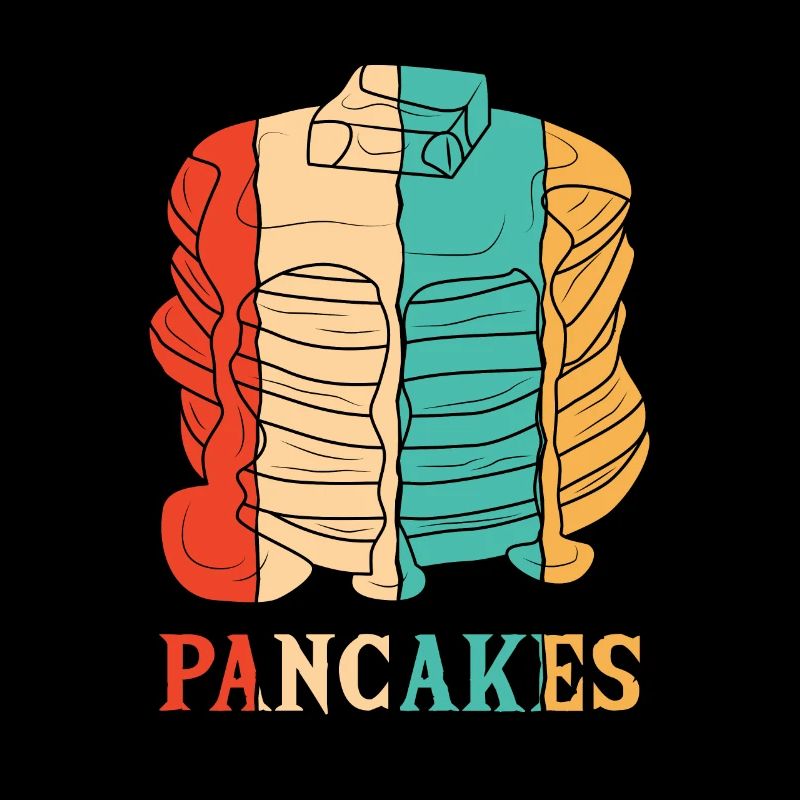 Recettes rétro Griddlecake Flapjack Lover Pancake