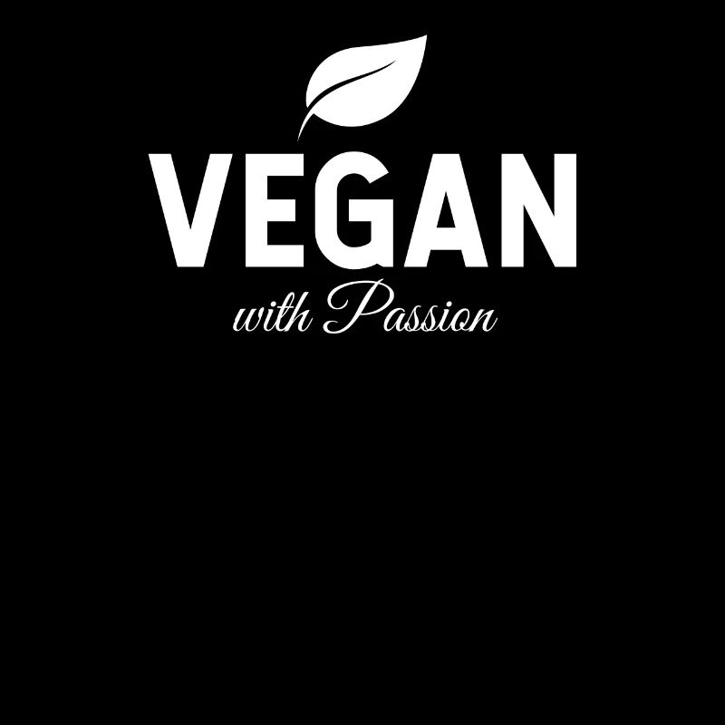 Végétalien avec passion végétalien