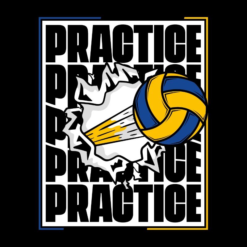 Practice Volleyball Player Volleyball Freak