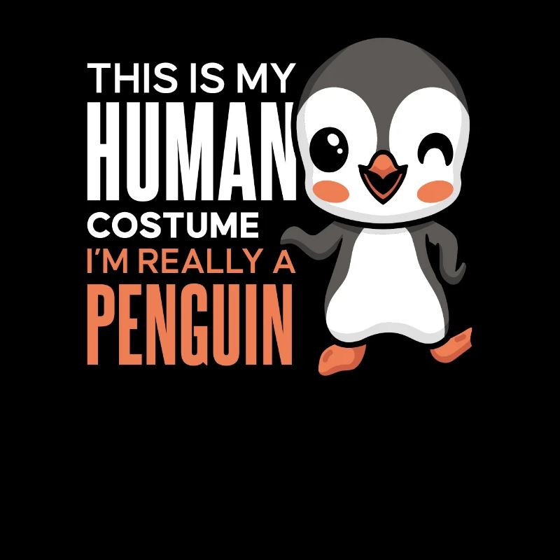 This Is My Human Costume Seevogel Königspinguin