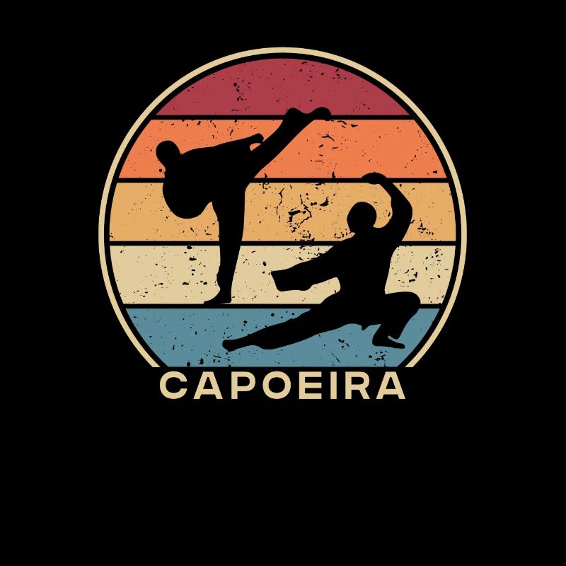 Rétro Ginga Capoeirista Professionnel de la Danse