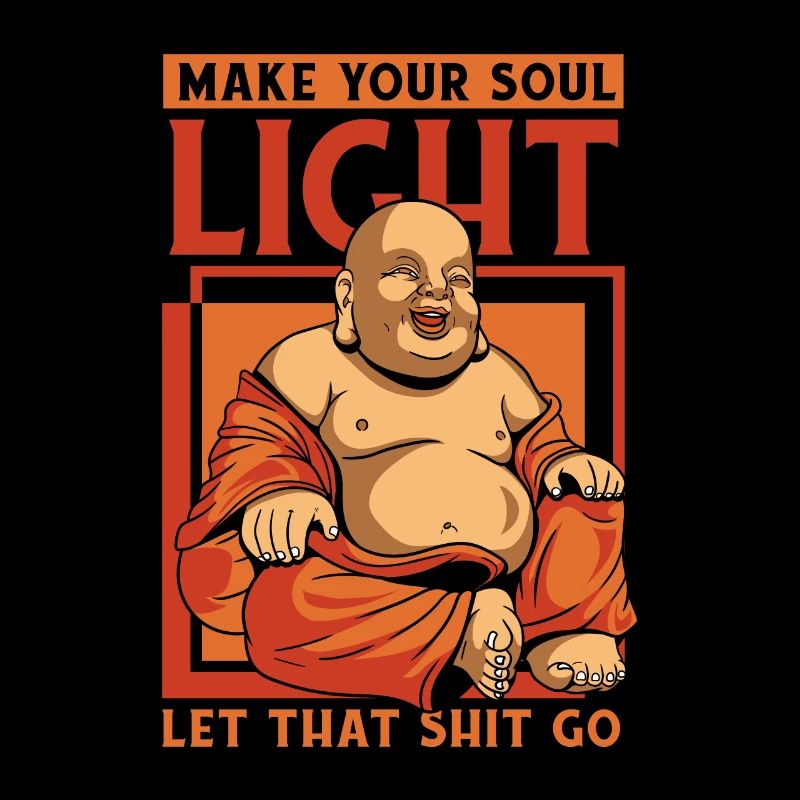Make Your Soul Light Buddhist Symbol Statue