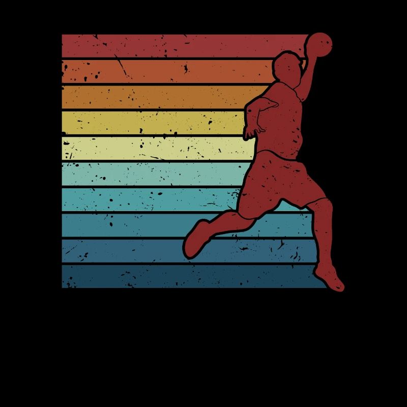 Retro Team Game Prisonball Player Dodgeball