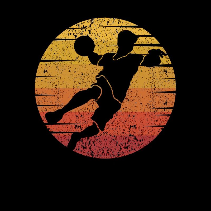 Retro Team Game Prisonball Player Dodgeball