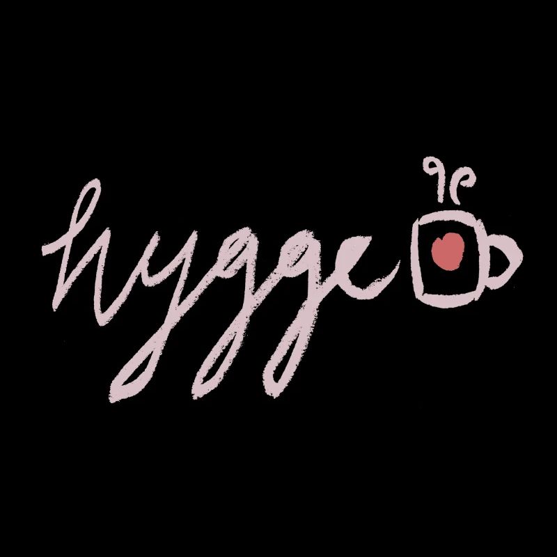 Hygge confort lettrage