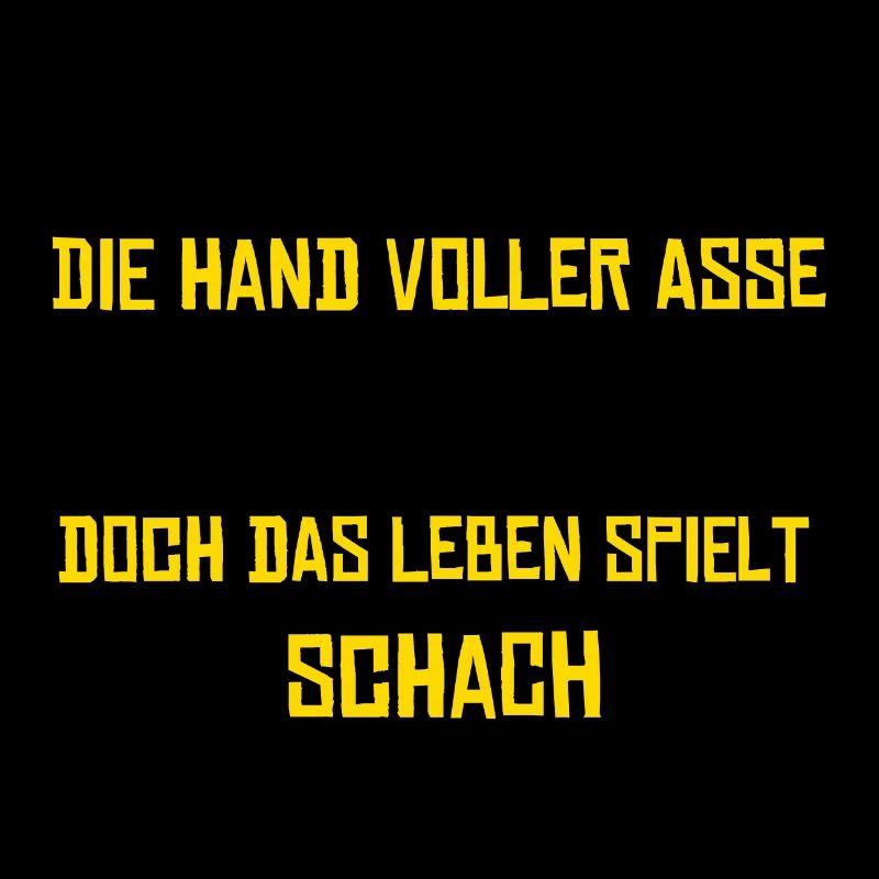die hand voller doch das leben spielt schach