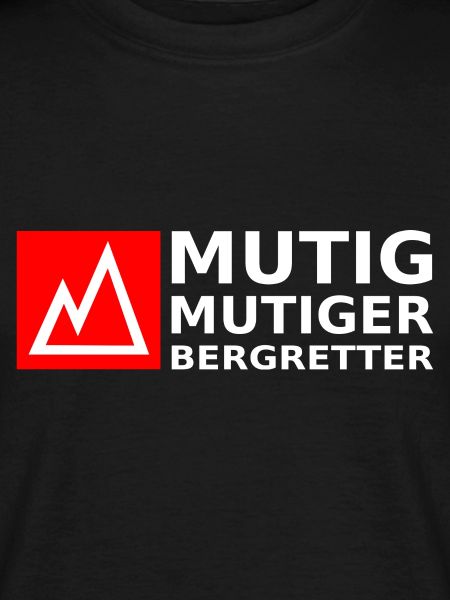 Bergretter mutig