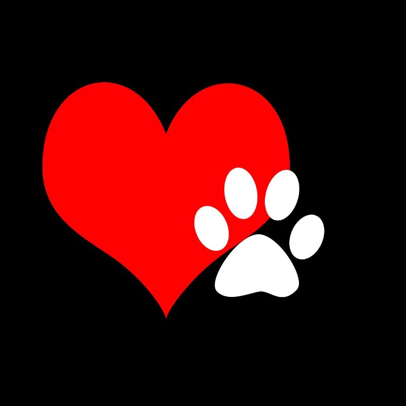 Patte de coeur