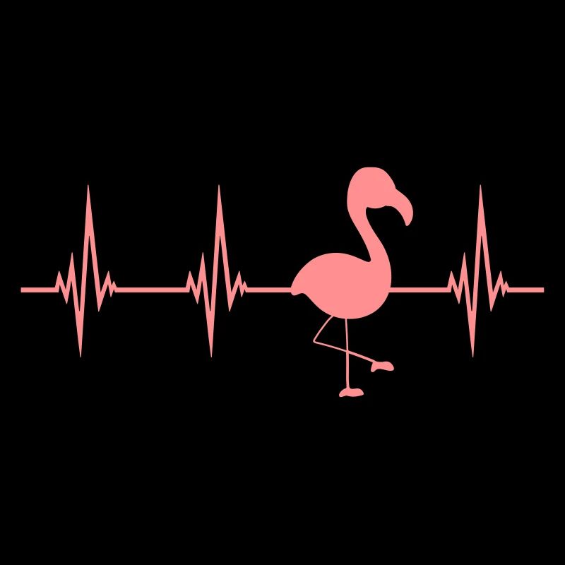 Flamingo EKG design