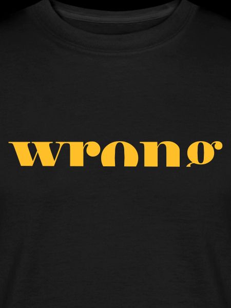 Wrong