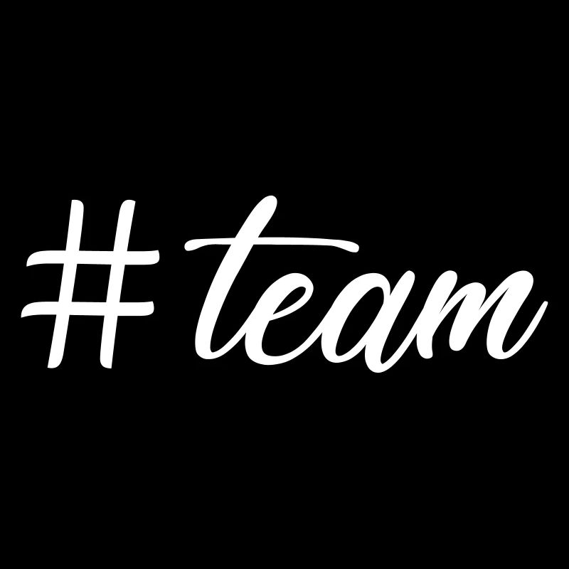 hashtag # team