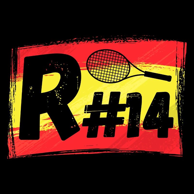 Drapeau Espagne 14 Grand Chelem Rafa