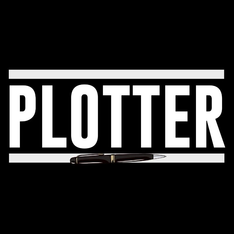 Funny plotter writer plot author