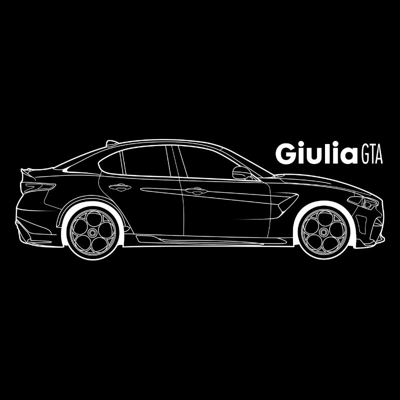 Alfa Giulia GTA Illustration