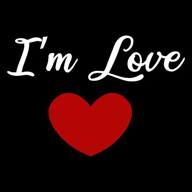 I’m Love - Design blanc