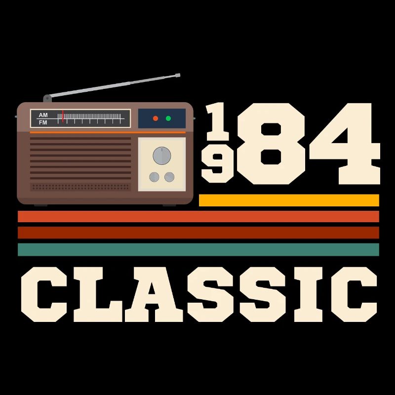 Anniversary 1984 retro classic
