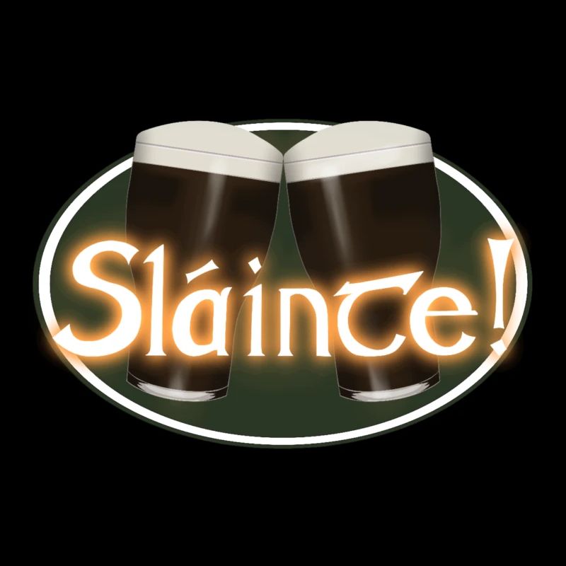 Sláinte! Irish Pub Prost Bier Toast Anstoßen