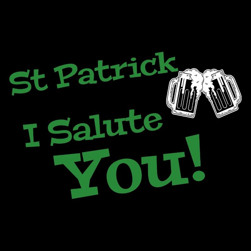 St. Patrick grünes Design