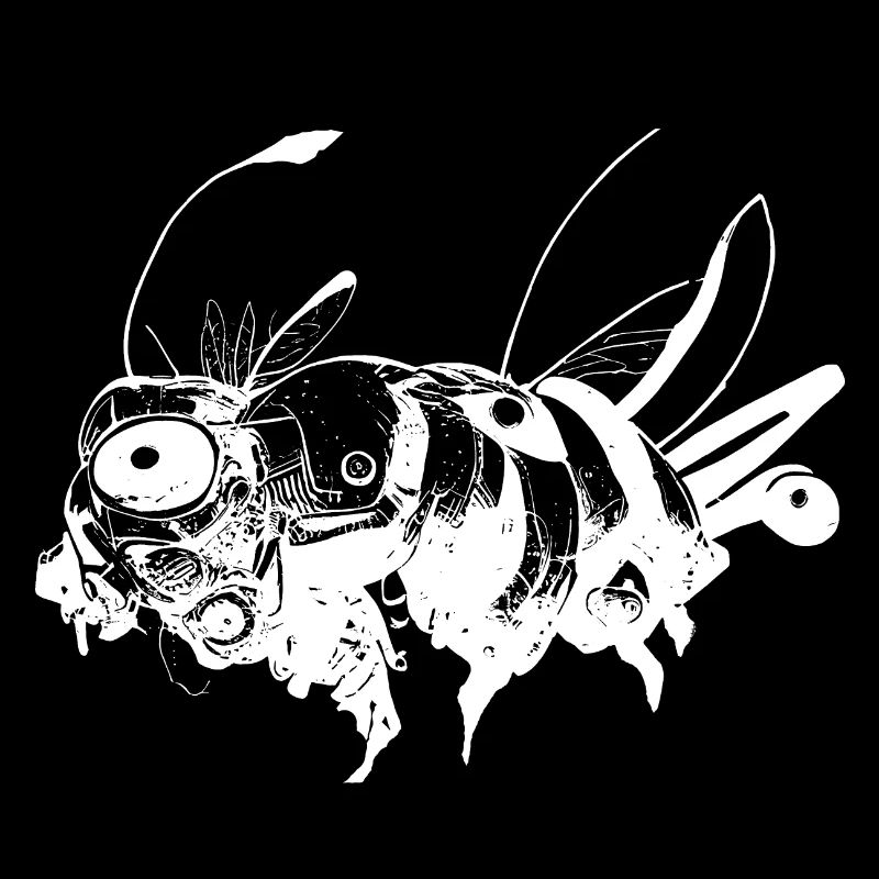 Cyber White Bee