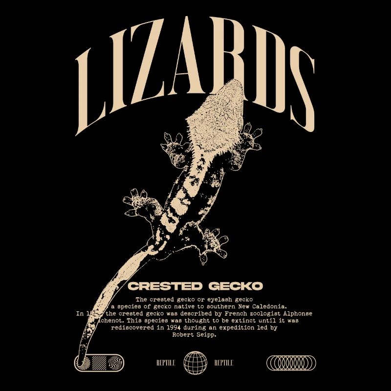 Crested Gecko Streetwear Lizard Keeper