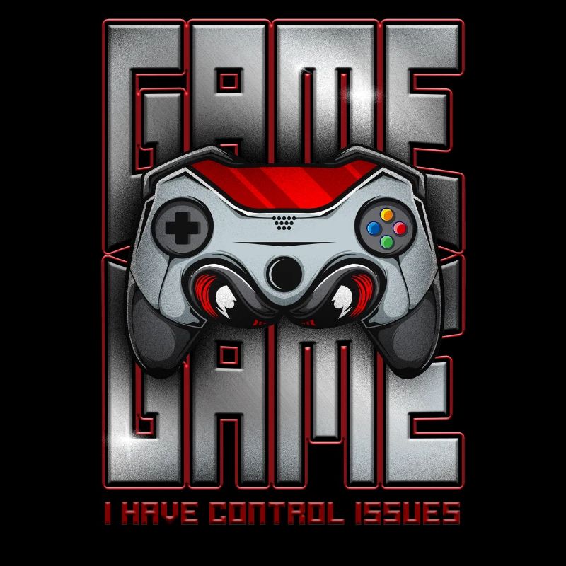 I Have Control Issues Funny Retro Video Game