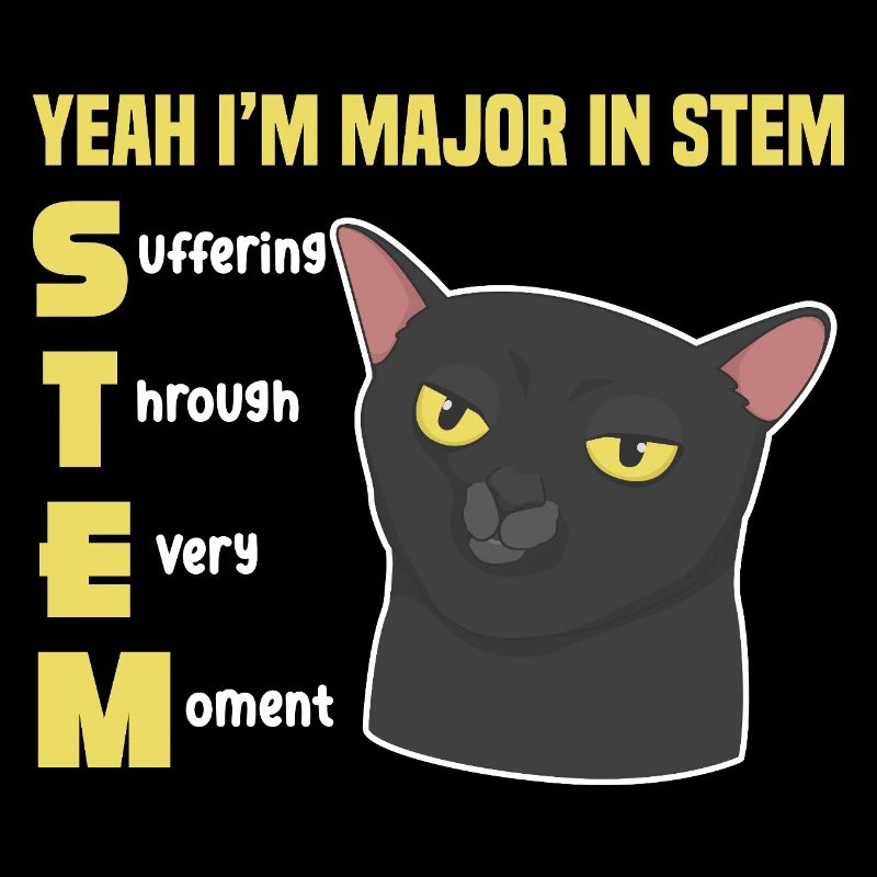 Yeah I'm Major In STEM Suffering Through Every