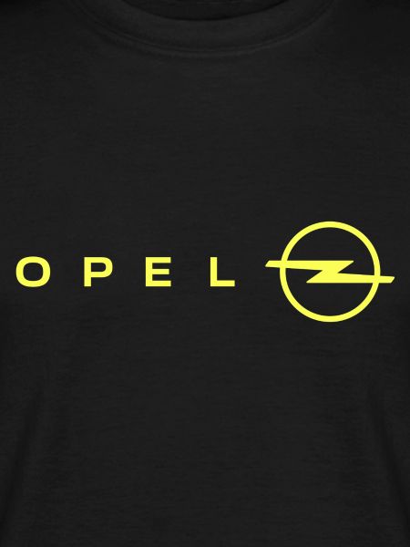 Opel Moderne logo i gult