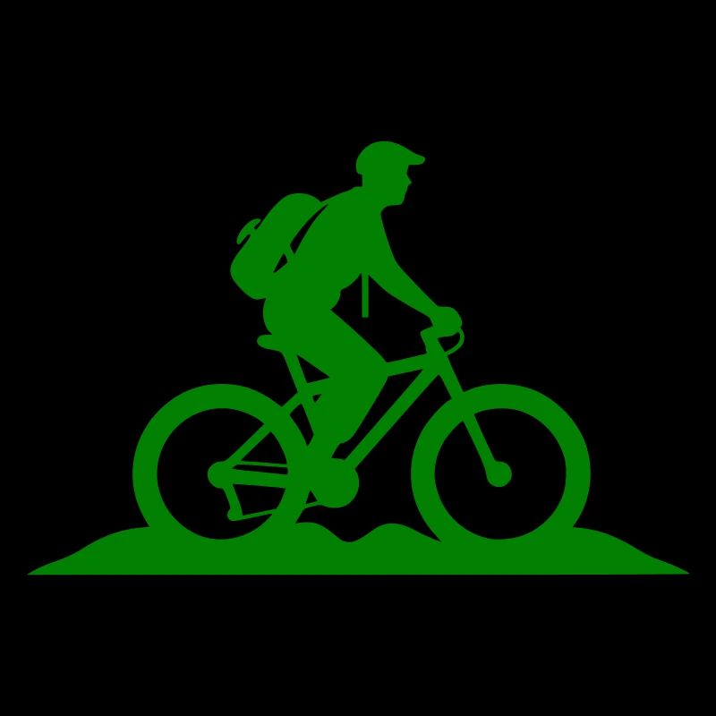 Backpack Mountainbiker