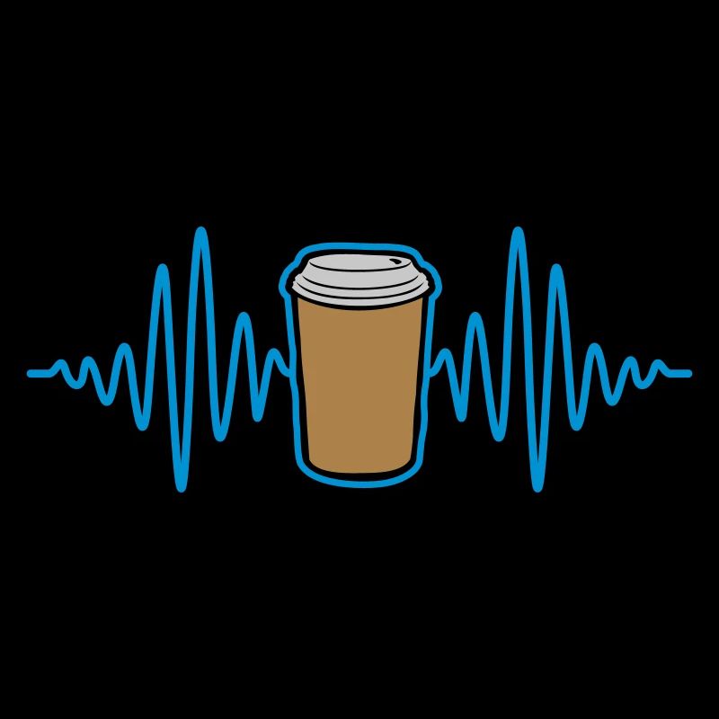Mug à café frequency sur le pouce