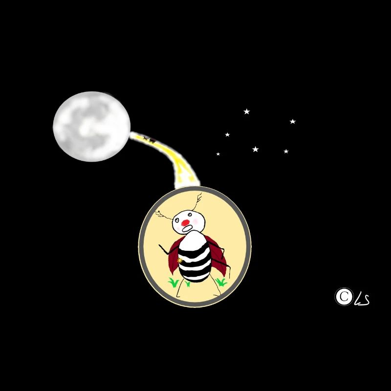 May beetle's longing for the moon