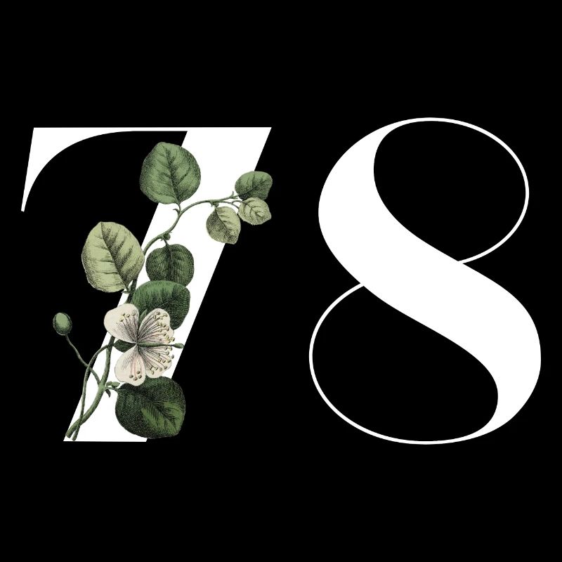 Nummer 78 Blumengrün - 78. Blumengeburtstag