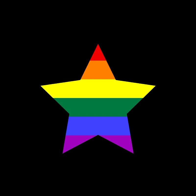Rainbow star