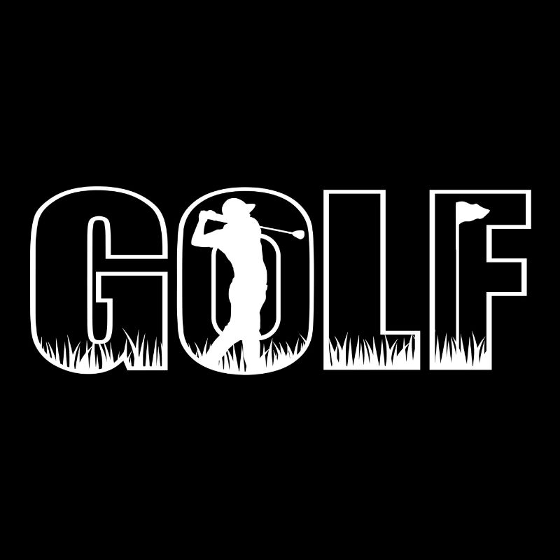 Golf - motif de golf moderne et cool - logo de golf