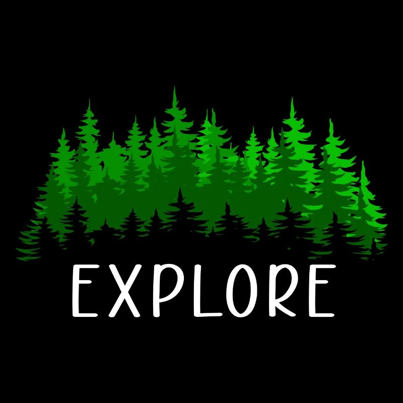 Wald Natur Spruch Geschenkidee