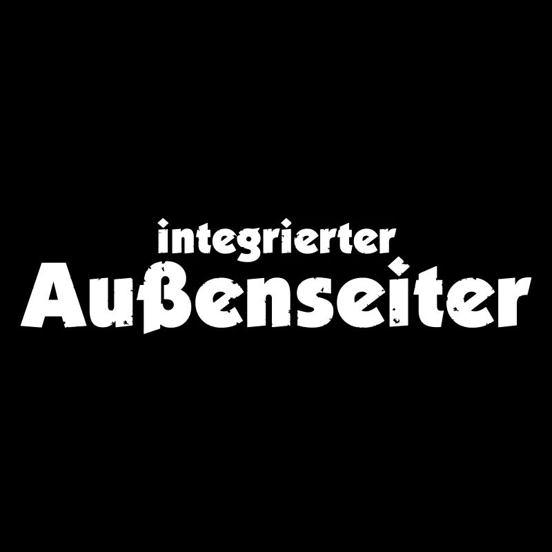 integrierter Außenseiter - paradoxes Wortspiel