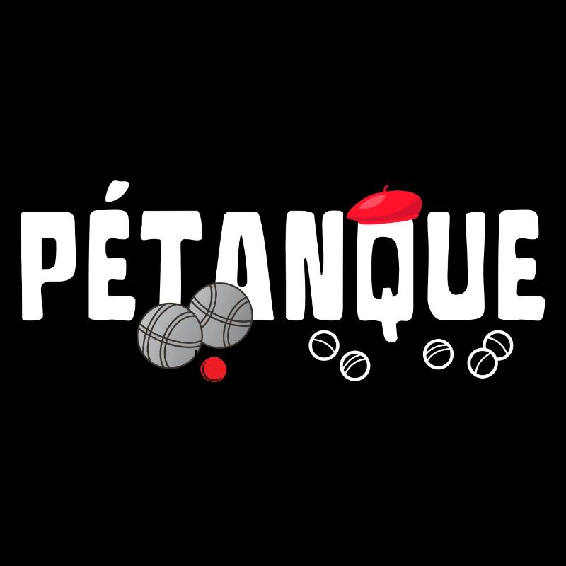 Pétanque le style béret français