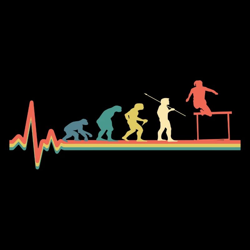 Athletics Hurdles Evolution