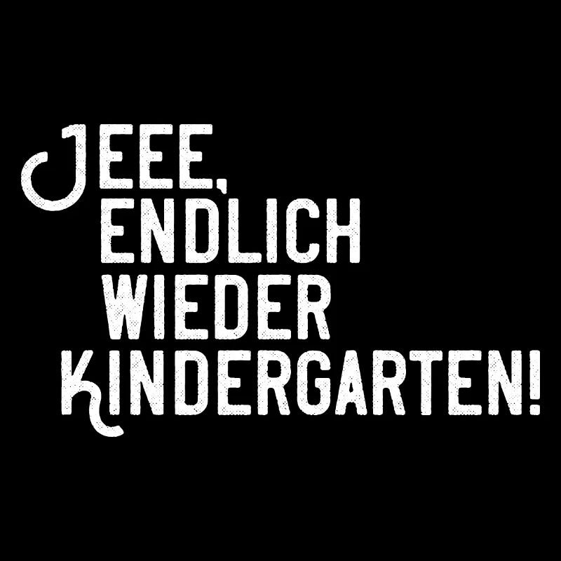 jeee, endlich wieder kindergarten