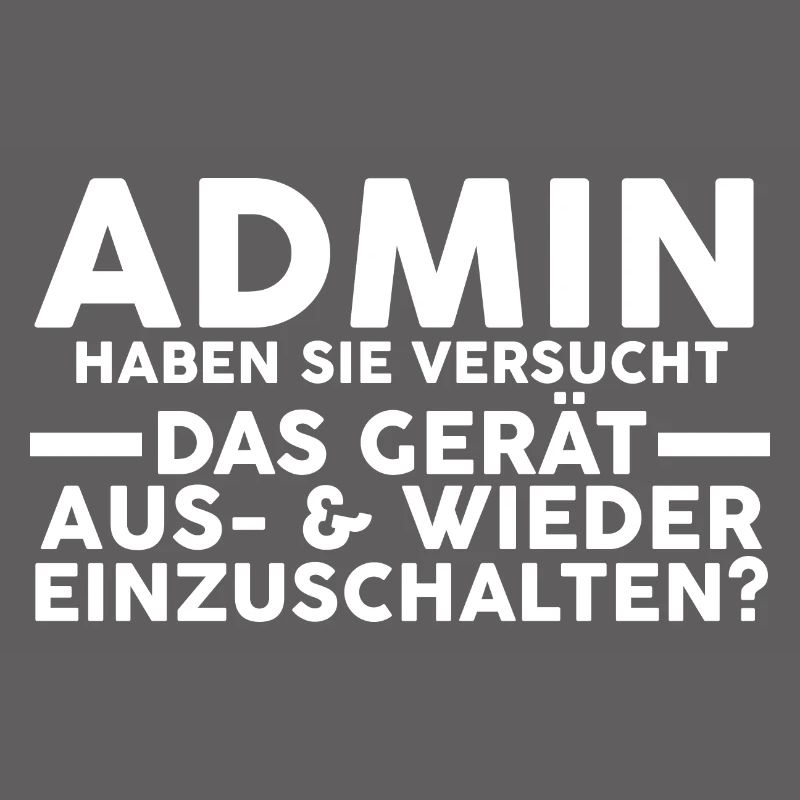 Administrator Informatiker Programmierer Admin